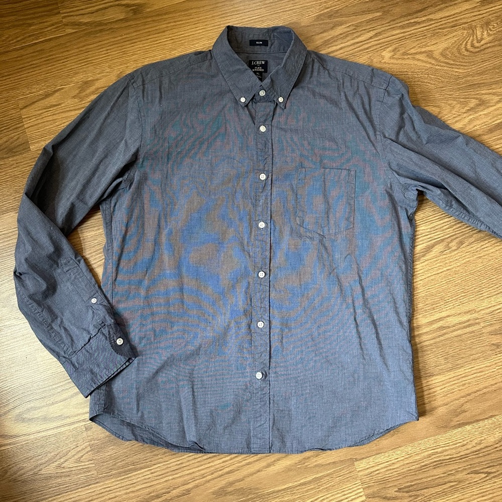 Men’s J. Crew Flex Chino Button Down Shirt - Slim Fit